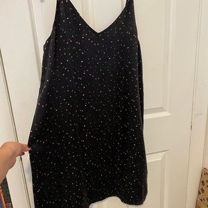 Rails silk mini dress